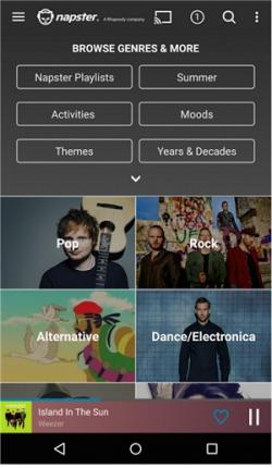 Official Download Mirror for Napster for Android