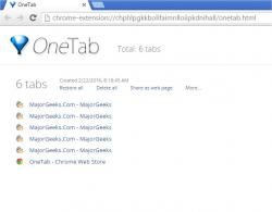 Official Download Mirror for OneTab for Chrome and Firefox