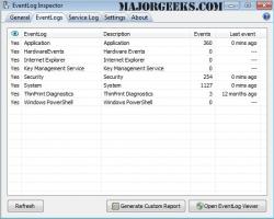 Official Download Mirror for EventLog Inspector