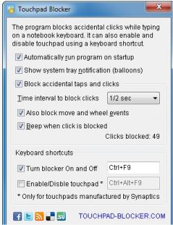 Official Download Mirror for Touchpad Blocker