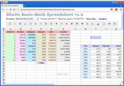 Official Download Mirror for SSuite - Basic-Math Spreadsheet