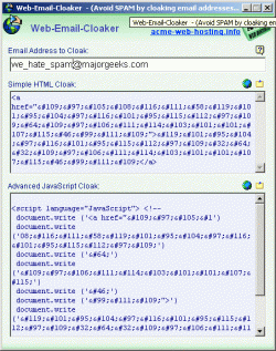 Official Download Mirror for Web-Email-Cloaker