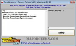 Official Download Mirror for Tweaking.com - Remove Policies Set By Infections
