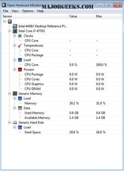 Official Download Mirror for Open Hardware Monitor