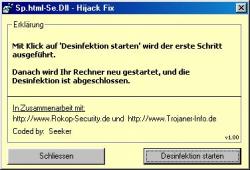 Official Download Mirror for Sp.html-Se.dll Hijack Fix 2000/XP