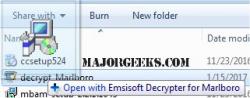 Official Download Mirror for Emsisoft Decrypter for Marlboro