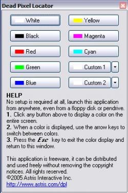 Official Download Mirror for Dead Pixel Locator