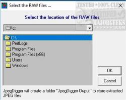 Official Download Mirror for JpegDigger