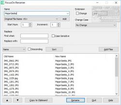 Official Download Mirror for FocusOn Renamer