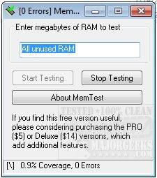 Official Download Mirror for MemTest
