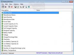 Official Download Mirror for BatteryInfoView
