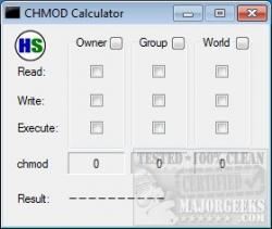 Official Download Mirror for CHMOD Calculator