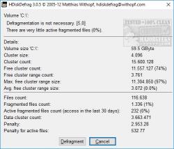Official Download Mirror for HDiskDefrag