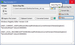Official Download Mirror for Reg Converter