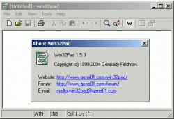 Official Download Mirror for Win32Pad
