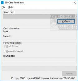 Official Download Mirror for SD Memory Card Formatter