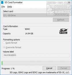 Official Download Mirror for SD Memory Card Formatter