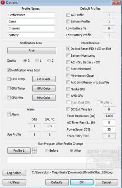 Official Download Mirror for ThrottleStop