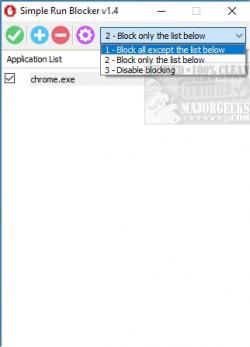 Official Download Mirror for Simple Run Blocker