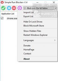 Official Download Mirror for Simple Run Blocker