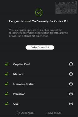 Official Download Mirror for Oculus Rift Compatibility Tool