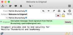 Official Download Mirror for Enigmail for Thunderbird