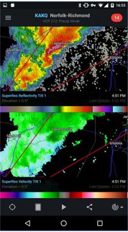 Official Download Mirror for RadarScope for Android