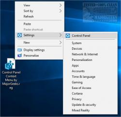 Official Download Mirror for Add Settings to Context Menu