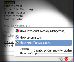 Official Download Mirror for NoScript