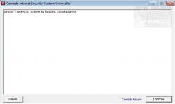 Official Download Mirror for Comodo Internet Security: Custom Uninstaller