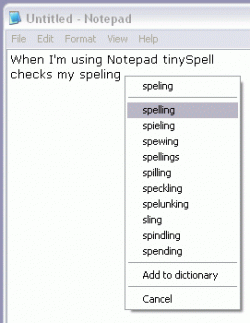Official Download Mirror for tinySpell