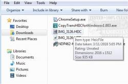 Official Download Mirror for CopyTrans HEIC for Windows