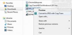 Official Download Mirror for CopyTrans HEIC for Windows