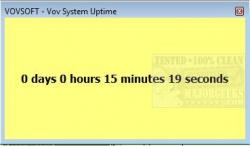 Official Download Mirror for VOVSOFT System Uptime