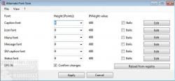 Official Download Mirror for Alternate Font Sizer