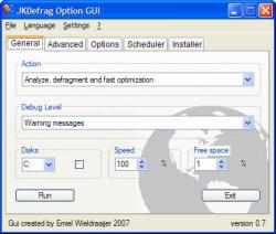Official Download Mirror for JkDefrag GUI