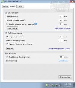 Official Download Mirror for Eye Saver