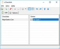 Official Download Mirror for sChecklist