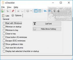 Official Download Mirror for sChecklist