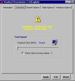 Official Download Mirror for Voodoo3 Overclocker