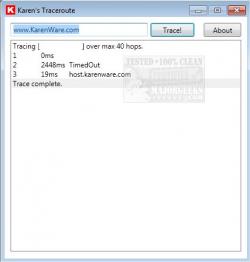 Official Download Mirror for Karen's Traceroute