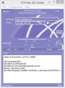 Official Download Mirror for TCP Over SSL Tunnel
