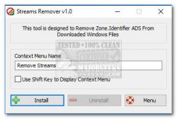 Official Download Mirror for Streams Remover