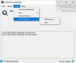 Official Download Mirror for Game Backup Monitor