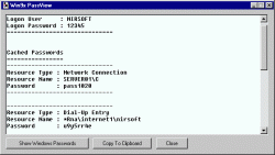 Official Download Mirror for Win9x PassView