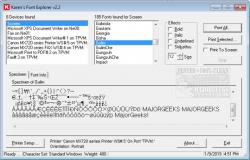 Official Download Mirror for Karen's Font Explorer