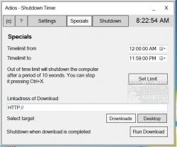 Official Download Mirror for Adios - Shutdown Timer