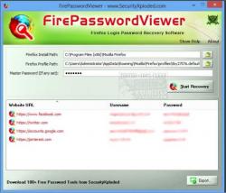 Official Download Mirror for FirePasswordViewer
