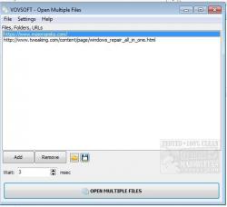 Official Download Mirror for VOVSOFT Open Multiple Files