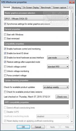 Official Download Mirror for MSI Afterburner